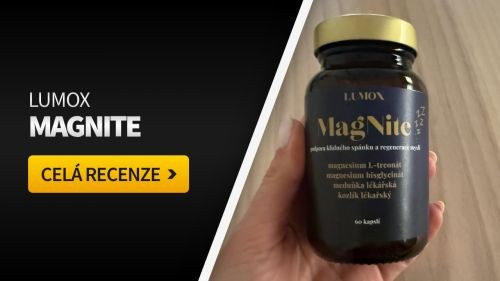 Lumox MagNite: Prémiový hořčík pro klidný spánek [recenze]